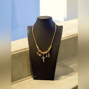 Gold Charm Necklace